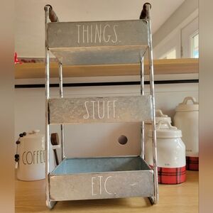 Rae Dunn tall metal organizer
